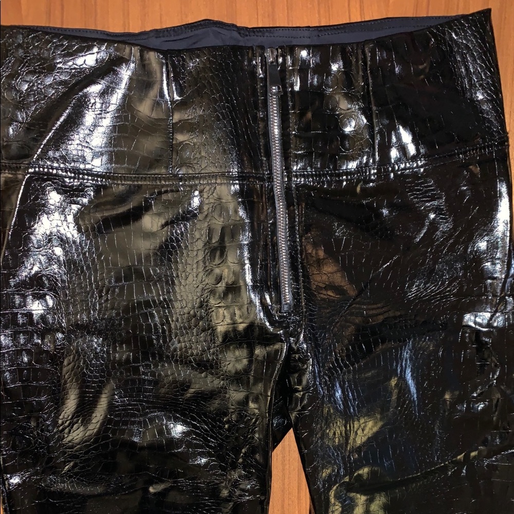 FREDDY Faux Crocodile Skin Pants